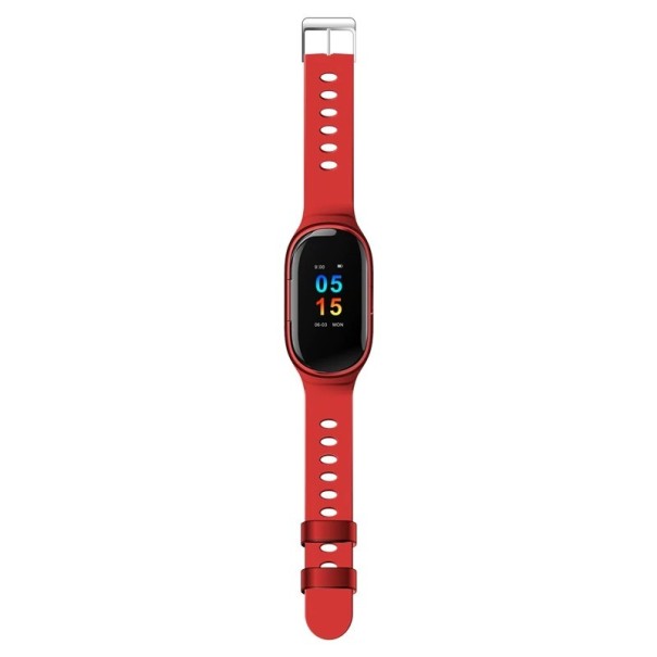 Reloj inteligente de fitness con auriculares integrados A2561 rojo