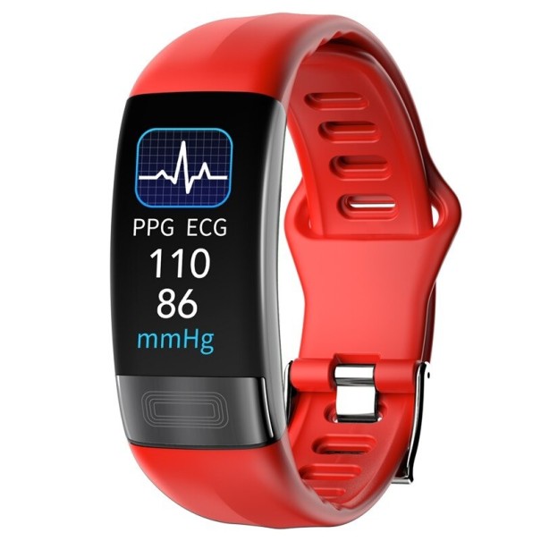 Reloj inteligente de fitness K1363 rojo
