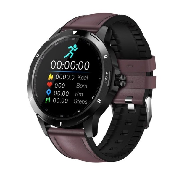 Reloj inteligente para hombre K1465 morado oscuro