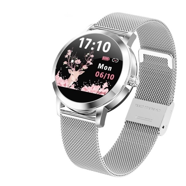 Reloj inteligente para mujer K1274 plateado