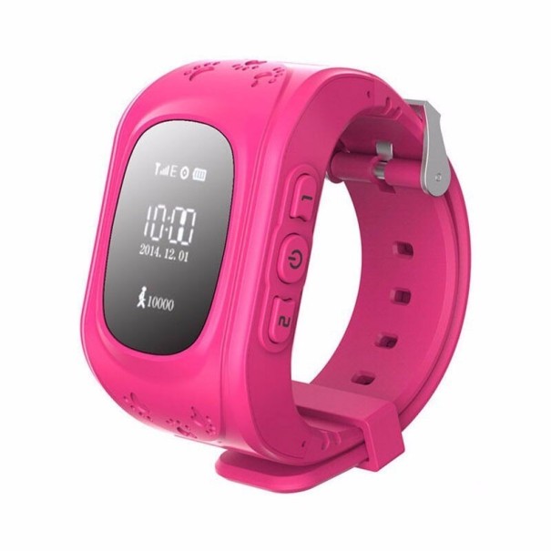 Reloj inteligente para niños K1377 rosa oscuro