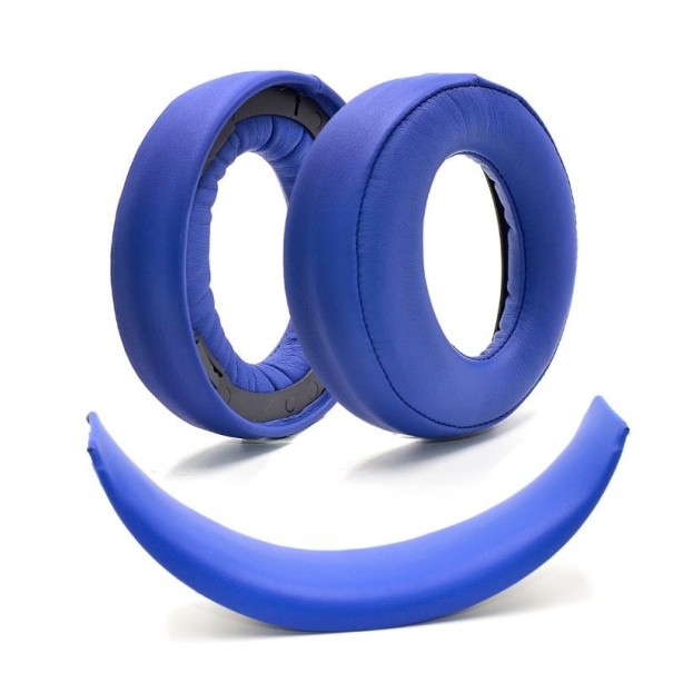 Rembourrage pour écouteurs Sony Gold Wireless PS3 / PS4 bleu foncé