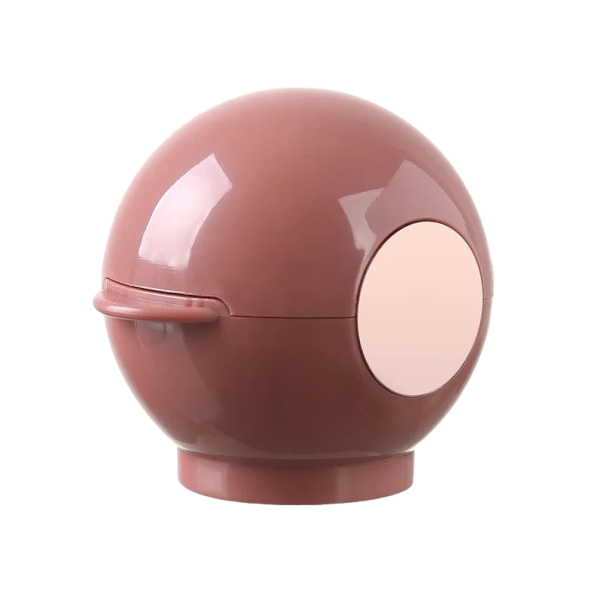 Removedor de pelos e bolinhas reutilizável 7 x 6,5 x 4 cm rosa