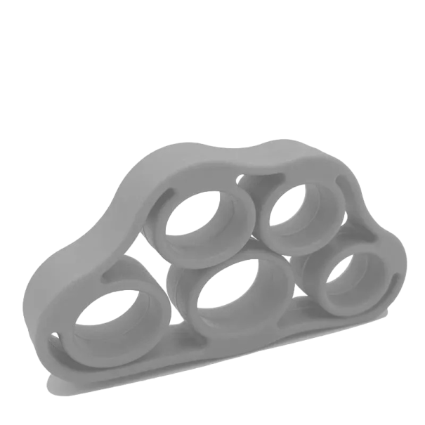 Renforçateur de doigts en silicone bleu Outil de fitness pour le renforcement des doigts Outil pour renforcer les doigts Force 5 Kg 1