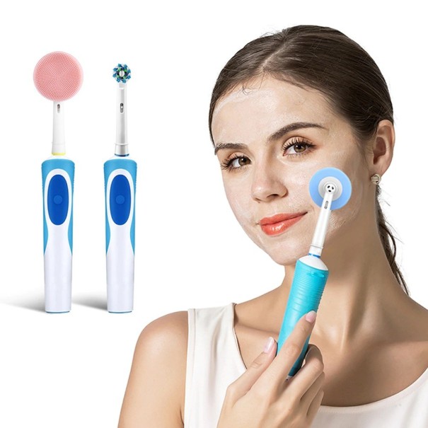 Rengörande ansiktsborste för Oral-B tandborstar