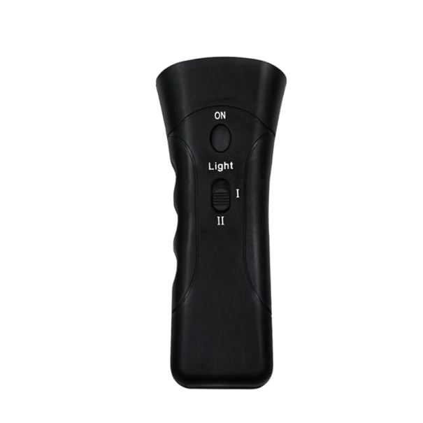 Repellente per cani ad ultrasuoni LED 9V contro il abbaiare Dispositivo di addestramento portatile Repellente laser Silenziare il cane Animale 1