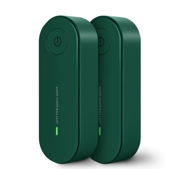 Repellente ultrasonico per insetti e topi 2 pz verde