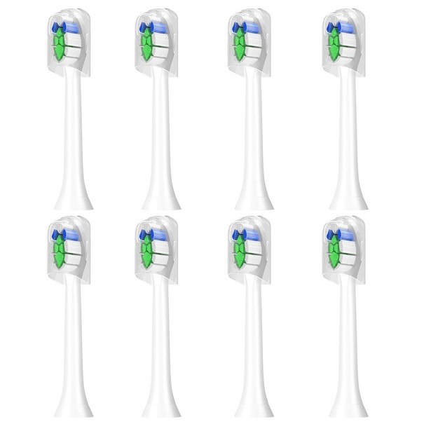 Replacement Brush Heads for Philips Sonicare HX6064 4 pcs white