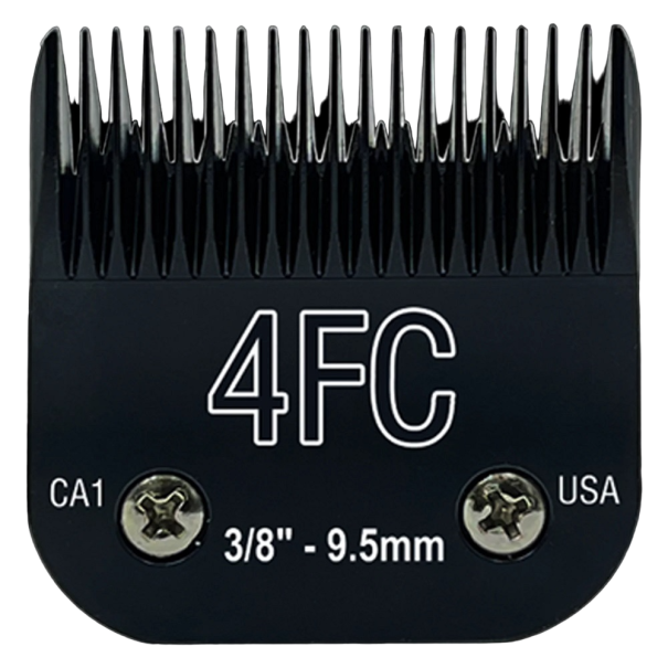Replacement Clipping Head for Andis, Wahl, Oster, Furzone, Laube, Heiniger and Conair Professional Steel Clipping Head for Animal Grooming 9.5 mm Model 4FC 1
