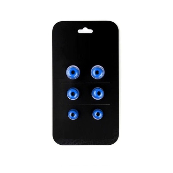 Replacement Ear Tips for Headphones 3 Pairs K2104 blue