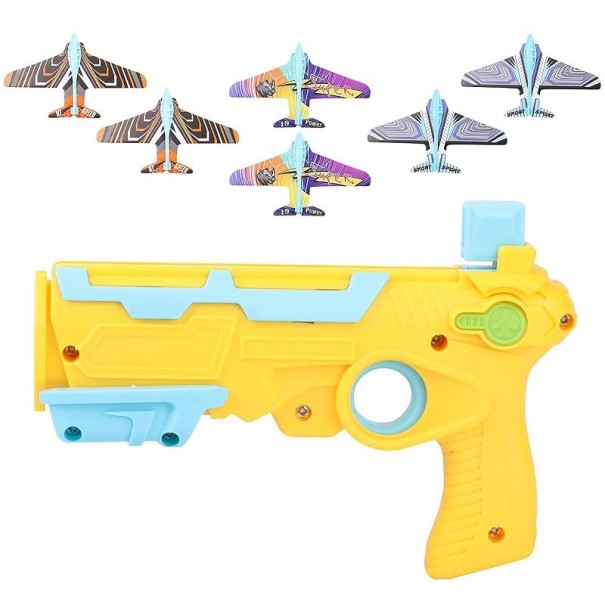 Repülőgépek lövöldöző fegyverei sárga