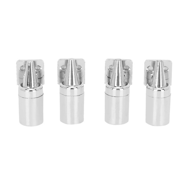 Répulseur ultrasonique de fixation pour animaux 4 pcs blanc