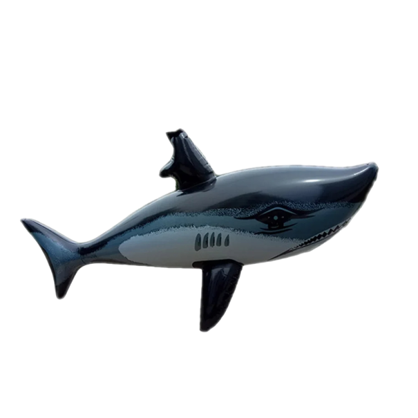 Requin gonflable pour piscine 80 x 30 x 27 cm Jouet gonflable pour l'eau 1