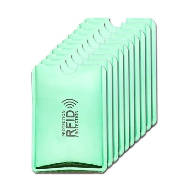 Resedokumentfodral T946 ljusgrön 10 st
