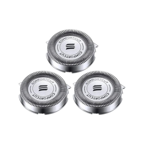 Reserveskærhoveder til Philips elektrisk barbermaskine SH30/50/52 Reserveblade 3 stk. 1