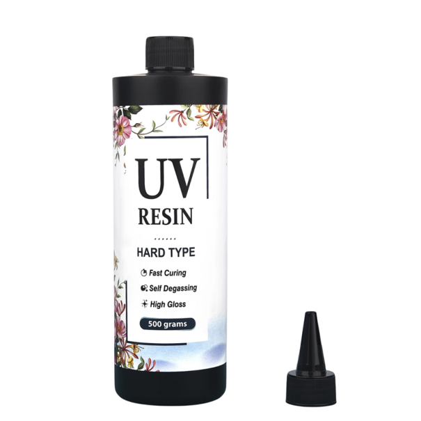 Resina epossidica UV cristallina Colla dura ad asciugatura rapida DIY Creazione di gioielli in cristallo Decorazioni Lavorazione manuale Resina 1