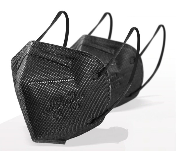 Respirador FFP2 50 unid preto 1