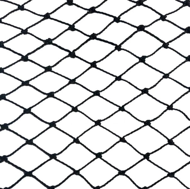 Rete protettiva nera per uccelli 2 x 10 m Maglia 1,5 x 1,5 cm Resistente e leggera Rete per alberi da frutto, cespugli, vigneti, serre e aiuole 1