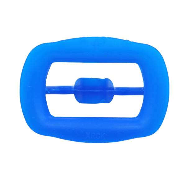 Rétracteur orthodontique dentaire en silicone pour lèvres et joues 8 x 5,6 cm Ouvre-bouche doux 3D pour dentisterie et soins dentaires bleu foncé
