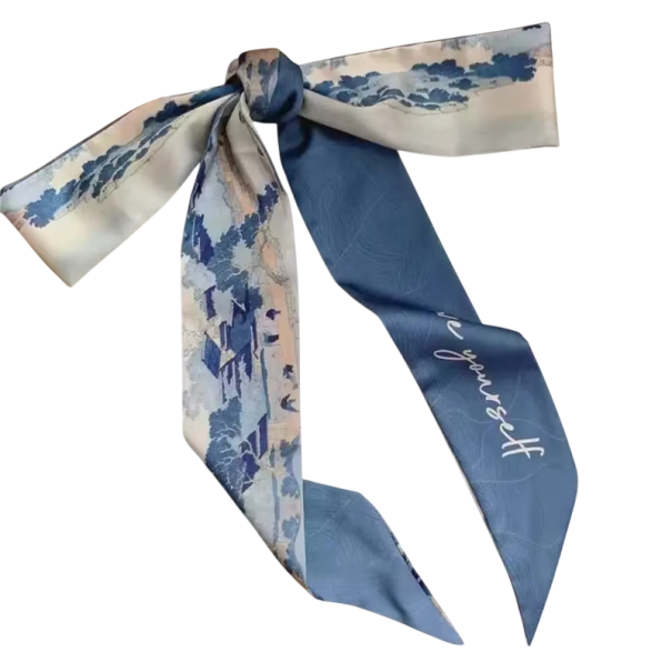 Retro Hair Ribbon 6 x 90 cm Multifunctional Head and Neck Scarf Bag Headband Informal Headwear All Seasons 1