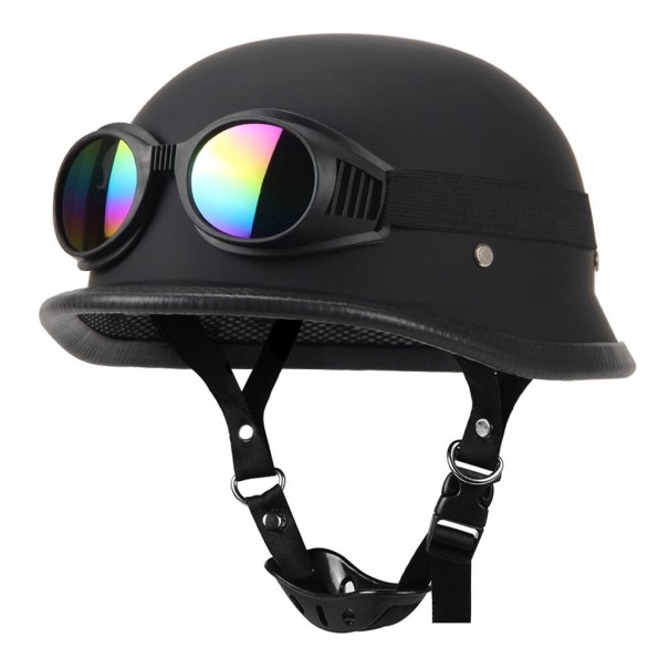 Retro motocyklová helma XL 2