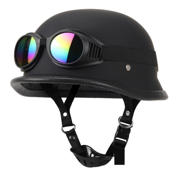 Retro Motorcycle Helmet M 2