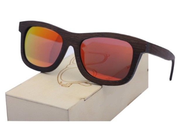 Retro zonnebril J999 rood