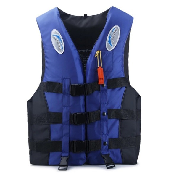 Rettungsweste mit Pfeife dunkelblau L