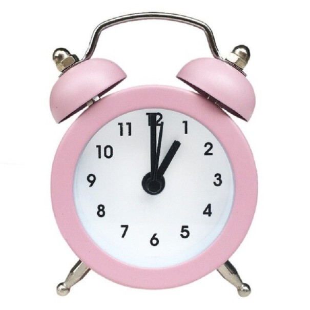 Réveil de bureau G1842 rose clair