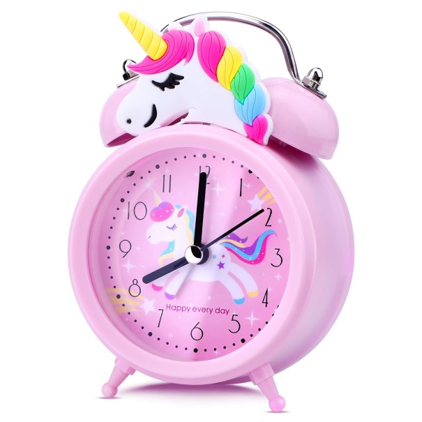 Réveil pour enfants rose