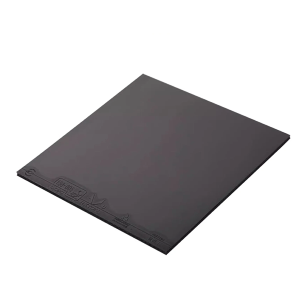 Revêtement de raquette de ping-pong Éponge à haute densité Couche en caoutchouc adhésif Dureté 39° Accessoires de tennis de table professionnel noir