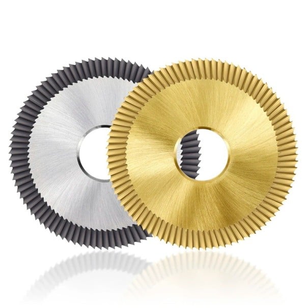 Řezací fréza na klíče 60 mm HSS jednostranný kotouč 90T vrtání 16 mm tloušťka 6 mm pro horizontální klíčové stroje 1