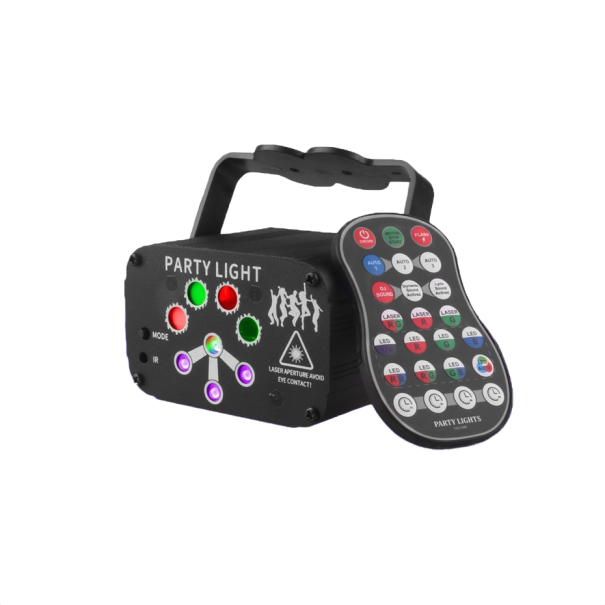RGB-laserprojektor med fjernbetjening 1