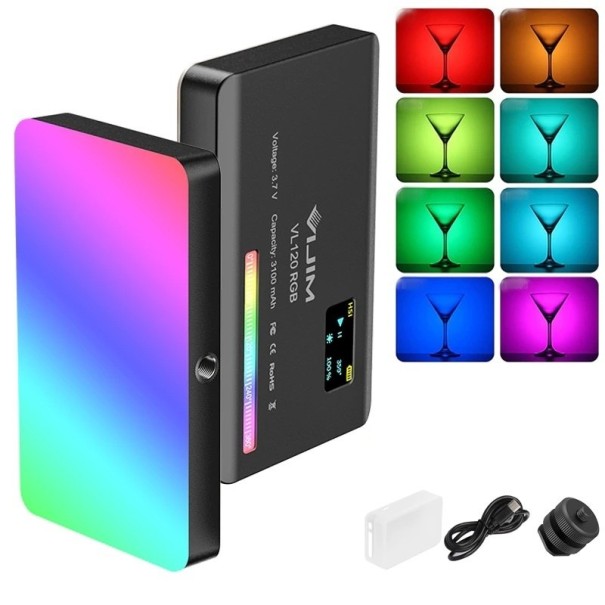 RGB LED kameraljus