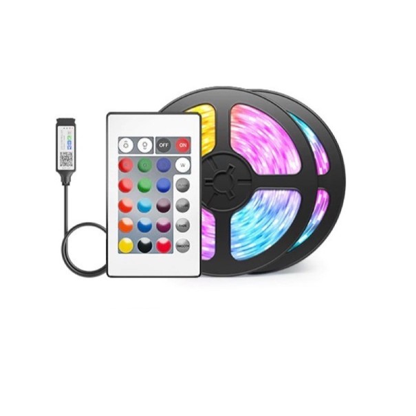 RGB LED-strimmel med bluetooth J265 15 m