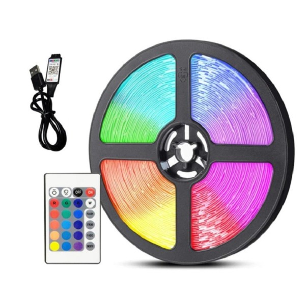 RGB LED-strimmel med bluetooth J271 3 m