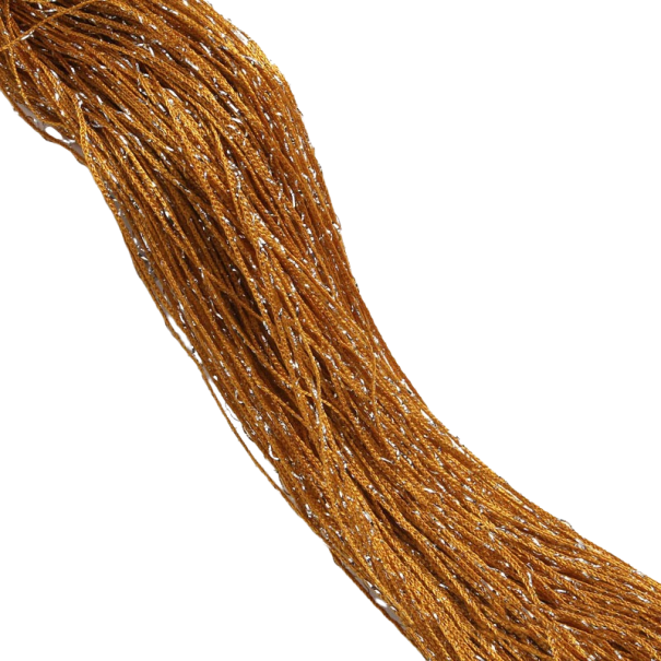 Rideau en cordes 1 x 2 m doré