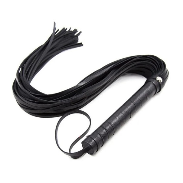 Riding Whip 40 cm PU Leather Portable Training Pointer with 12 cm Handle and 22 cm Tassel for Horses Stage Performances Equestrian Props 1