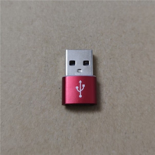 Riduttore USB a USB-C K15 rosso