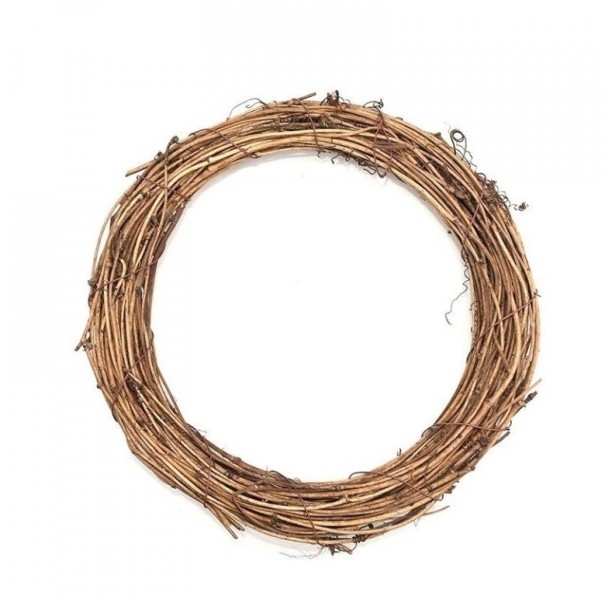 Rieten kransframe 20 cm