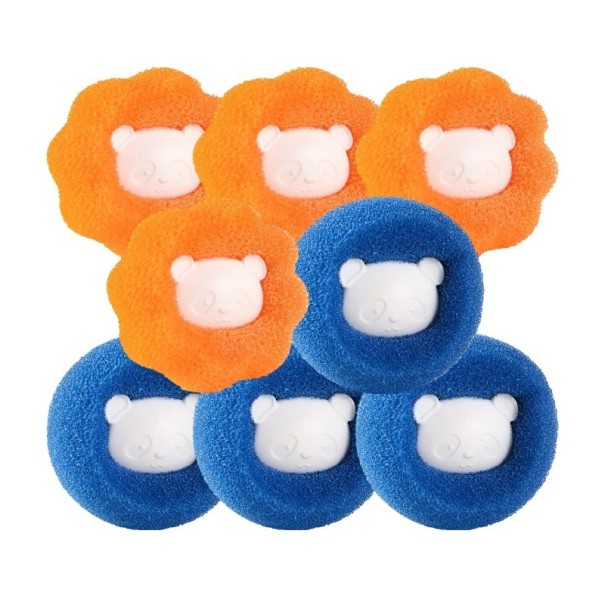 Rimuovi peli per lavatrice 8 pz 1