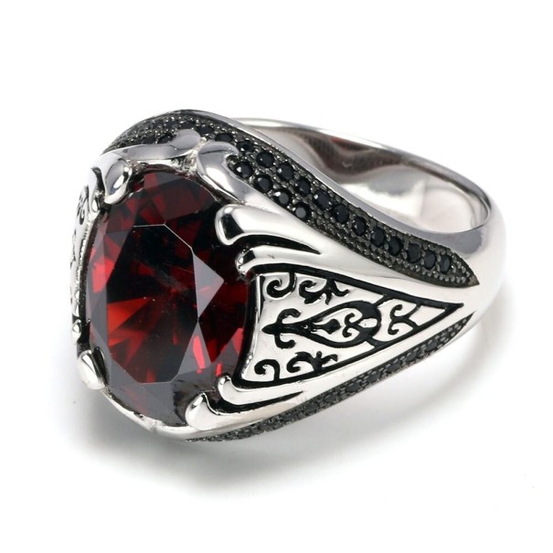 Ring D1620 dark red 9