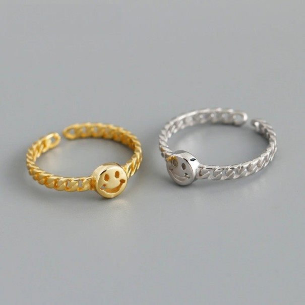 Ring med en smiley