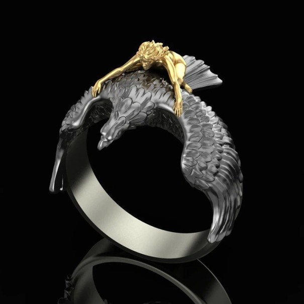 Ring met een adelaar