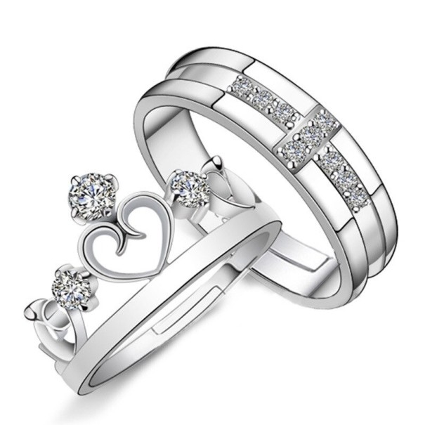 Ringe til par 2 stk A3172 1