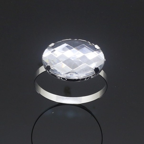 Ringformede servietringe 4 stk. sølv 1