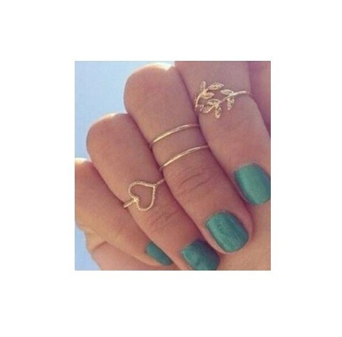 Ringset J1594 goud