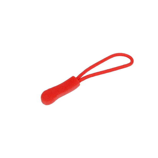 Ritssluiting lus 10 stuks rood