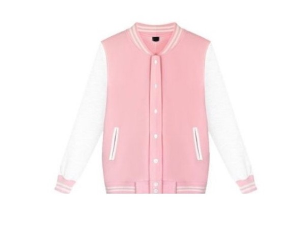Riverdale baseballjacka J2312 dam rosa M