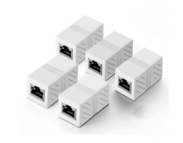 RJ45 CAT hálózati jumper - 1/5/10 darab J1586 fehér 5 db